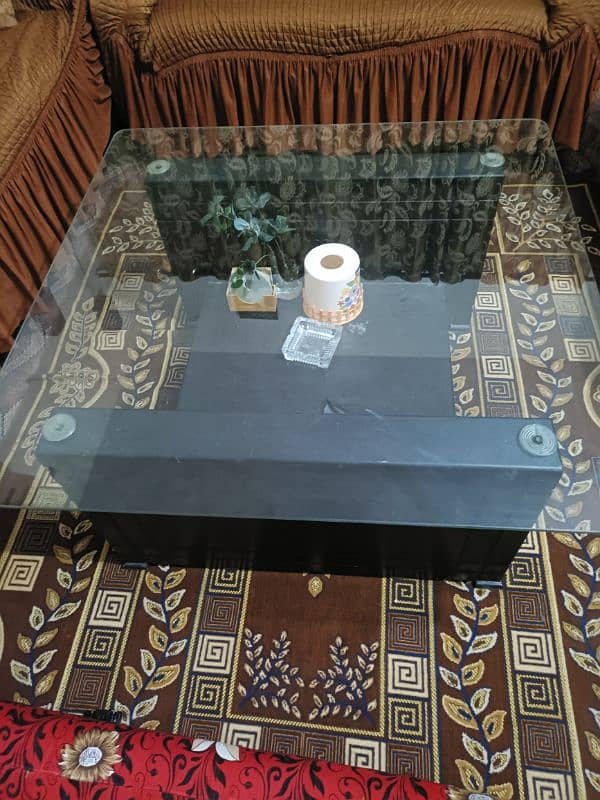 7 seater sofa with table 4