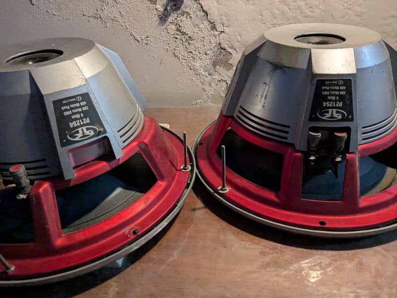 American USA sound system amp woofer 1