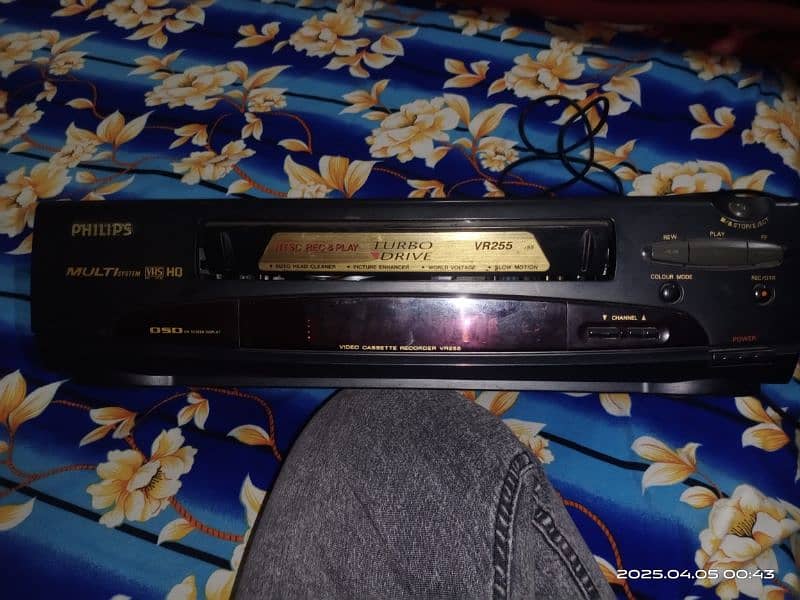 vcr player philips 2