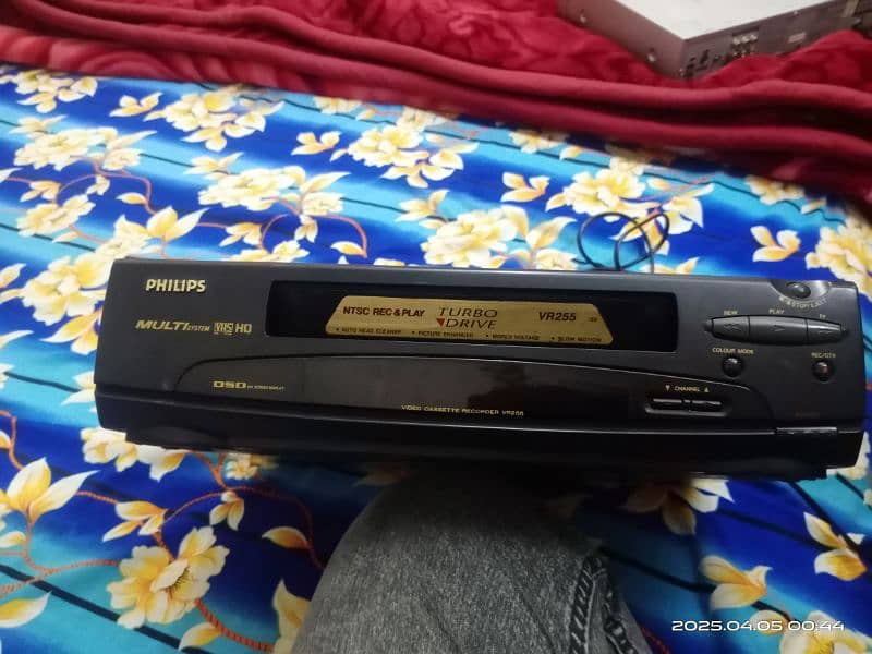 vcr player philips 3