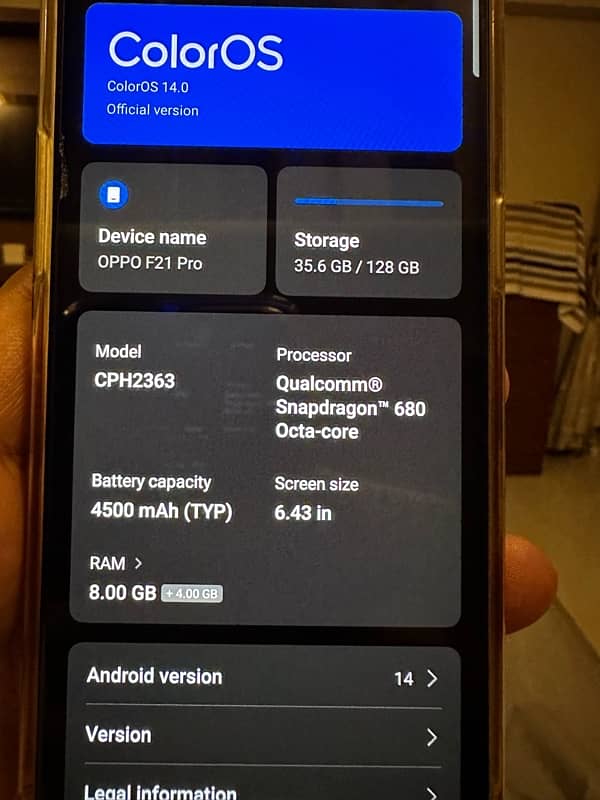OPPO F 21 PRO 4G 2