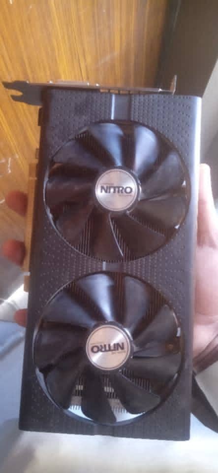AMD RX 580 Sapphire Nitro+ GRAPHIC CARD 0