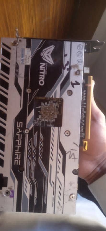 AMD RX 580 Sapphire Nitro+ GRAPHIC CARD 2