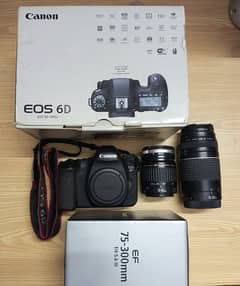 Canon 6D + 28-80mm & 75-300mm Lenses – Like New