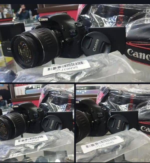 DSLR CANON 600D  WITH KIT 1