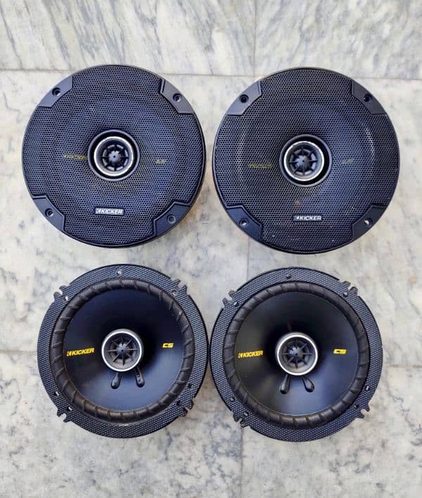 Kicker Cs65 Speaker Kicker Subwoofer (focal jl audio Rockford pioneer) 1