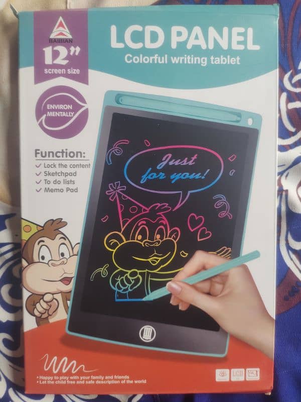 Led Tab for kids writing and avoid to cell phone. 0301,1520784 1