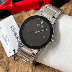 Citizen Stainless Steel Eco Drive Mens Watch AU1060-51E