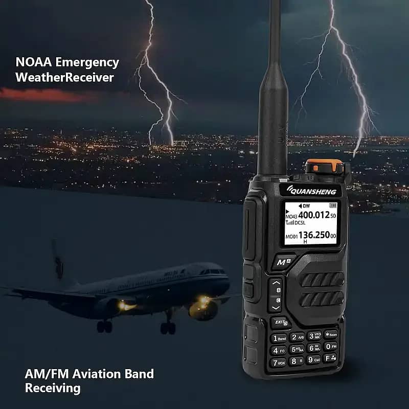 Quansheng K5 Walkie Talkies Dual + Air Band Encrypted & Digital Radi 3