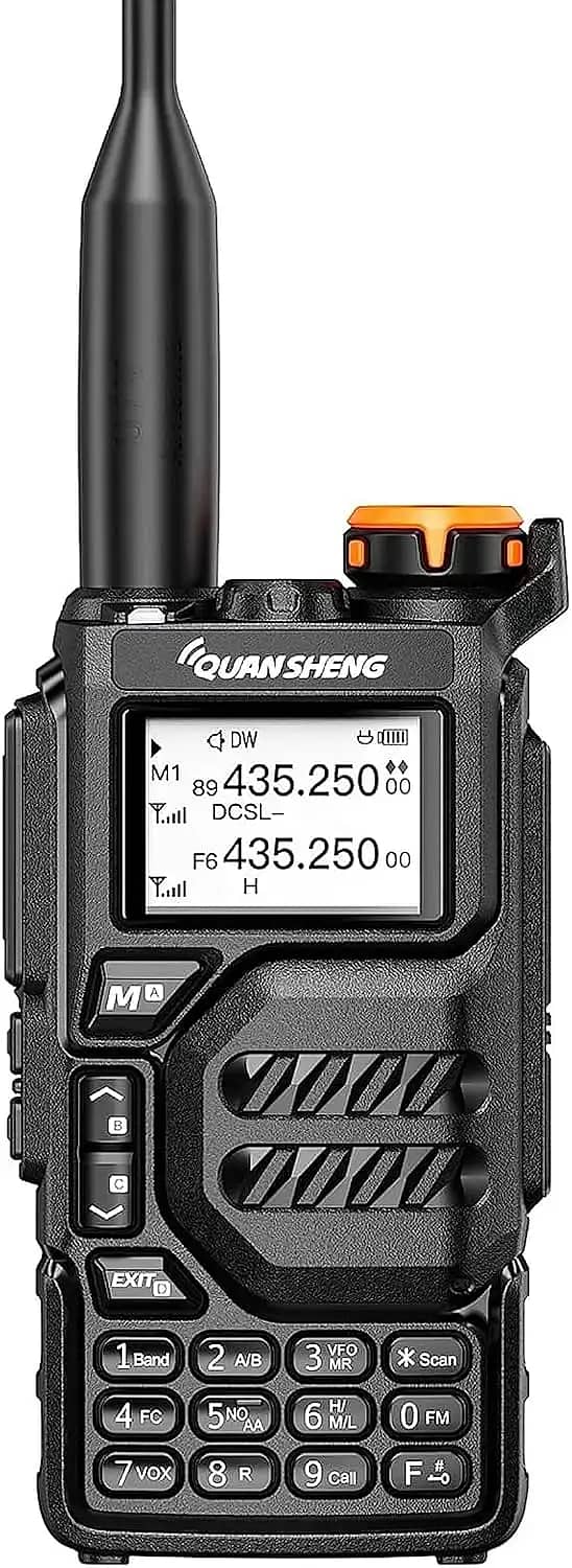 Quansheng K5 Walkie Talkies Dual + Air Band Encrypted & Digital Radi 5