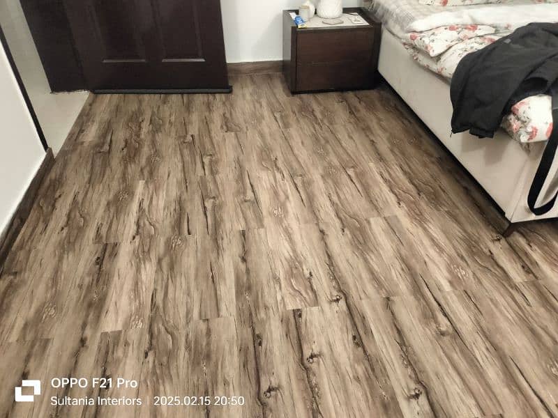 PVC Vinyl Floor (imported) PVC Wall Panels, Roller Blinds Zebra Blinds 3