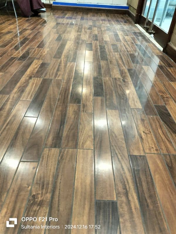PVC Vinyl Floor (imported) PVC Wall Panels, Roller Blinds Zebra Blinds 4