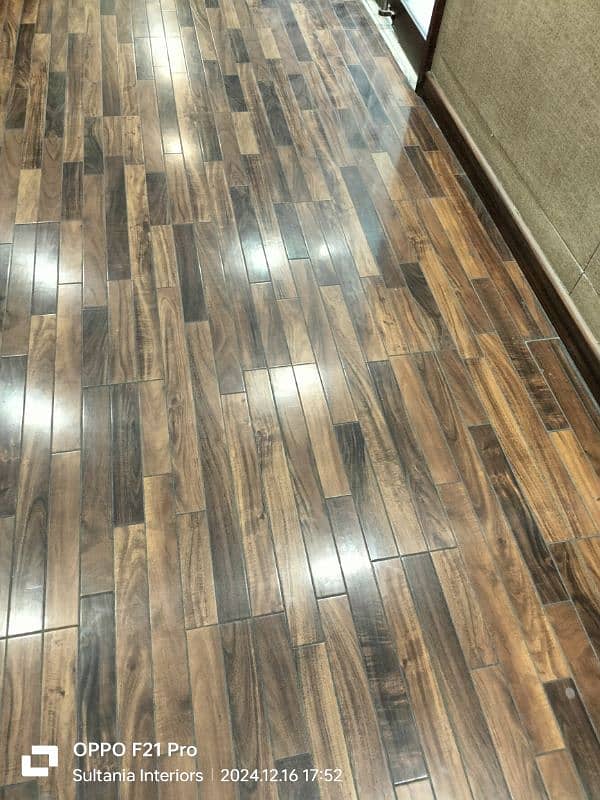PVC Vinyl Floor (imported) PVC Wall Panels, Roller Blinds Zebra Blinds 6
