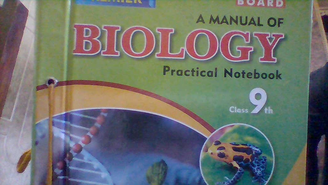 FBISE 9th class premier biology practical copy solved but unchecked 0