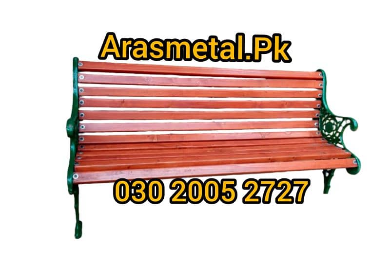 Garden bench, Outdoor bench,New bench,Park bench,Iron cast becnh 0