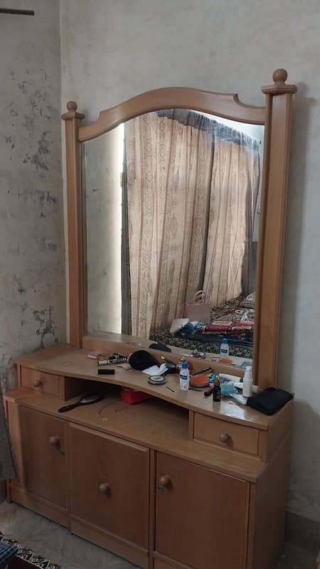 Double Bed with Dressing table 1