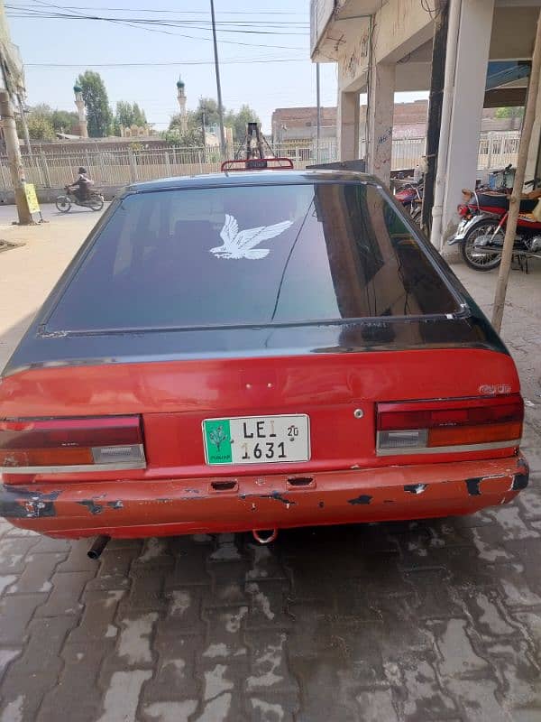 Nissan Sunny 1982model 2020 ka number Laga hova ha good condition ha 3