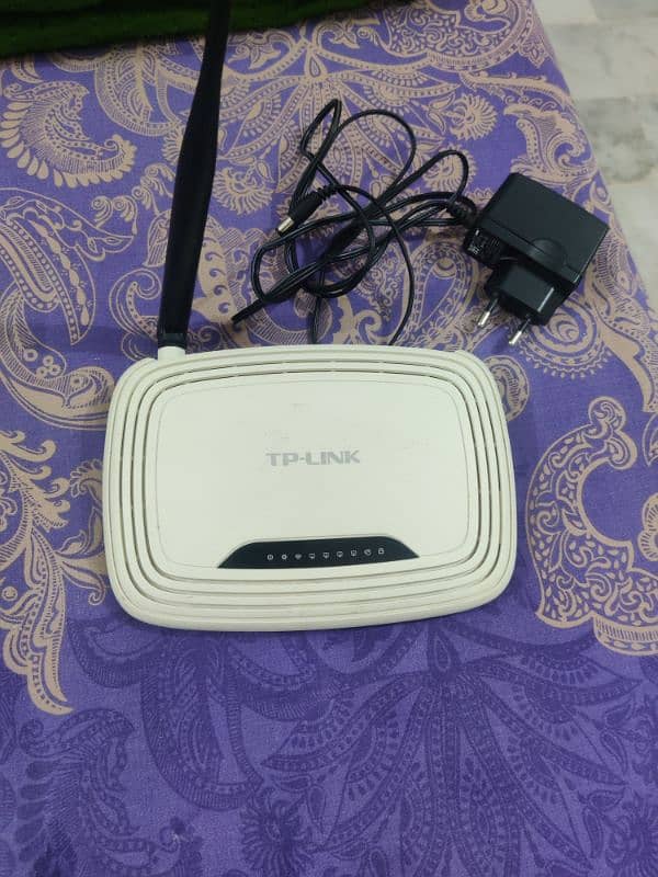 Tp Link Single Antenna 100% Working Router 0