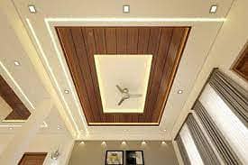 Epoxy Flooring/Laminated wood Flooring / false ceiling/ construction 4