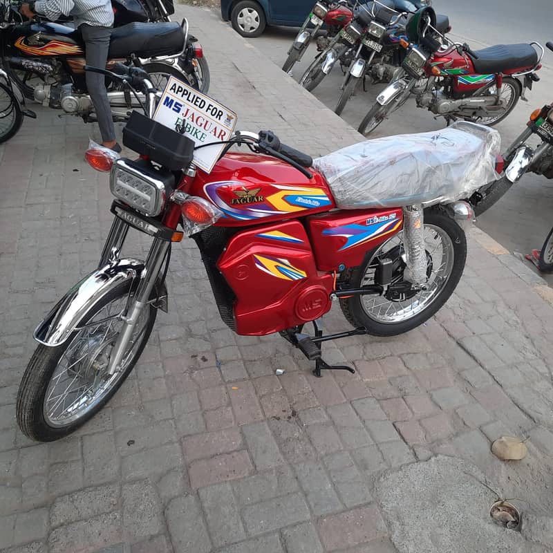 Electric Bike | EV | MS Jaguar E-125 2025 ALL Bikes With Digital Meter 7