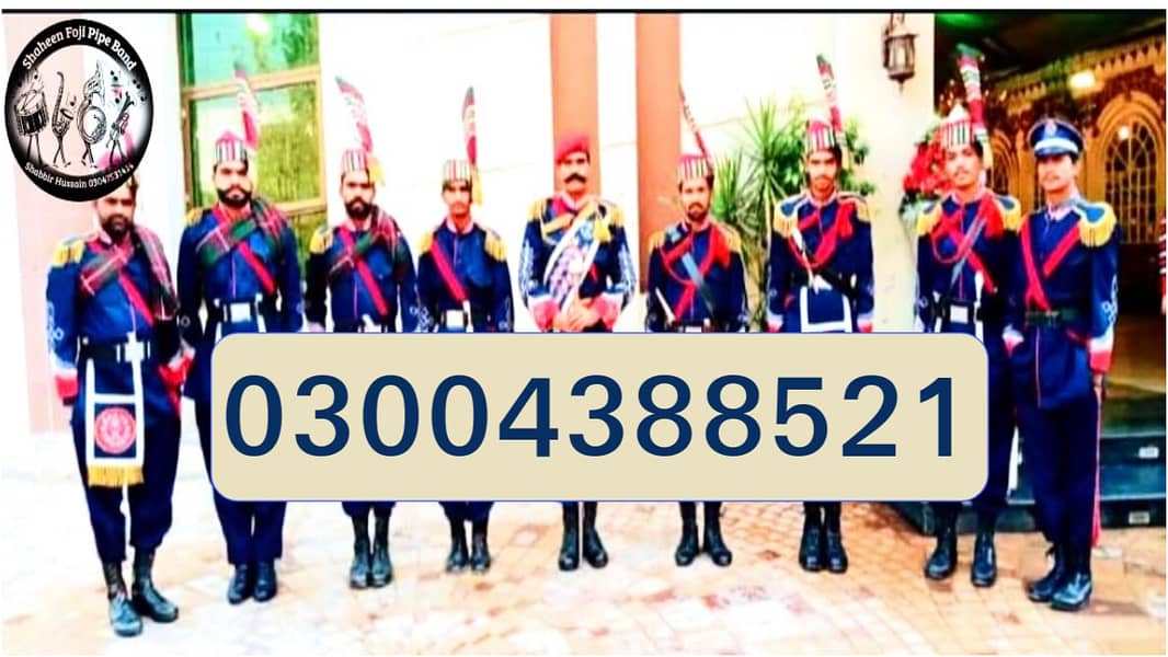 Fauji Band, Band Baja, Events, Dhol services, Fauji Pipe Band 3