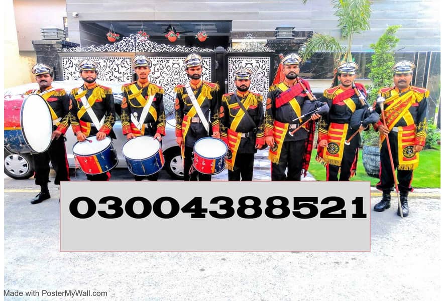 Fauji Band, Band Baja, Events, Dhol services, Fauji Pipe Band 1