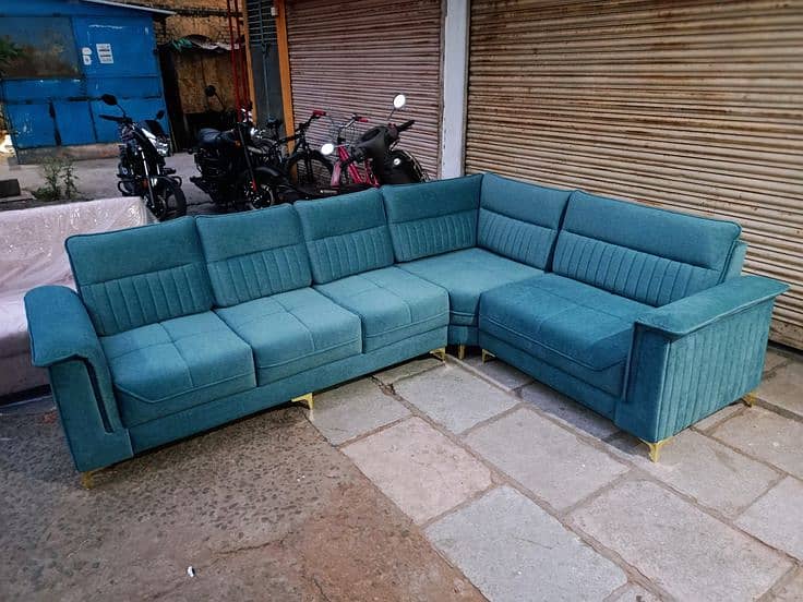 L shape sofa / sofa set / sofa repair / fabric change / sofa poshish 2
