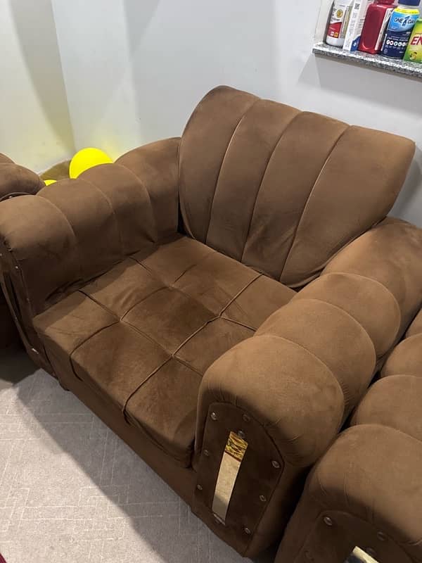 Slightly used sofa set for sale Urgent 2