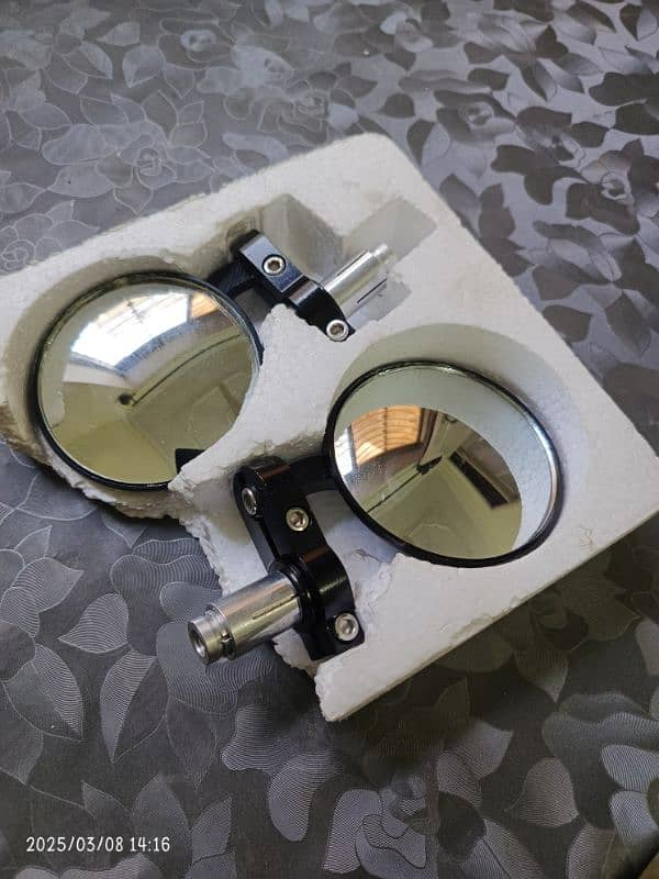 Cafe racer style mirror 1