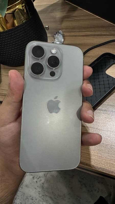 iphone 15 pro 256gb non pta 5 month used 0