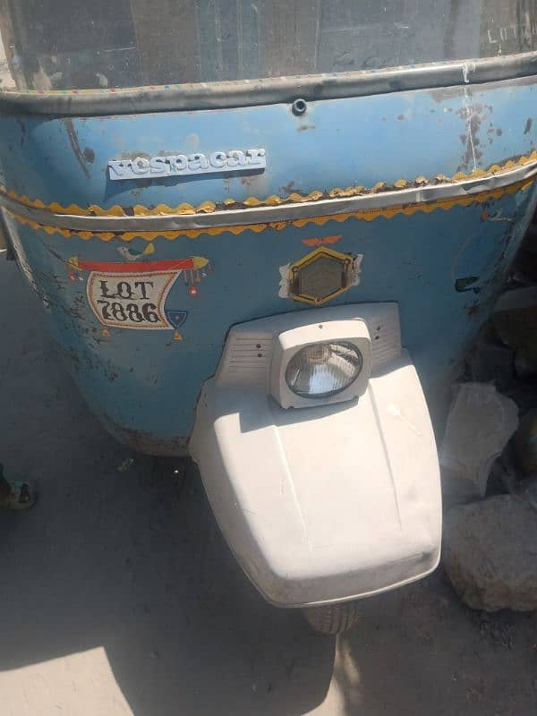 vespa Lot 2 stroke rickshaw for sale in good condition 12