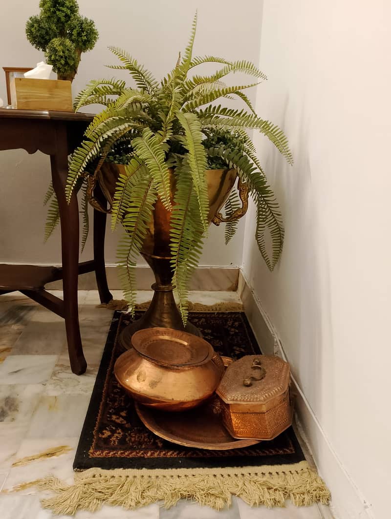 VINTAGE Pandaan Degchi & Thaal All Made of Bronze Completely Restored 8