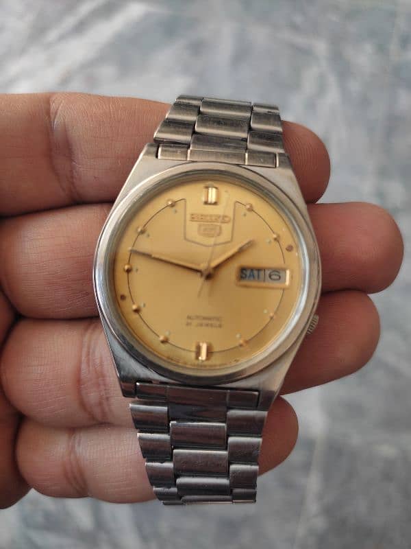 original Seiko 5 automatic in perfect working condition 0