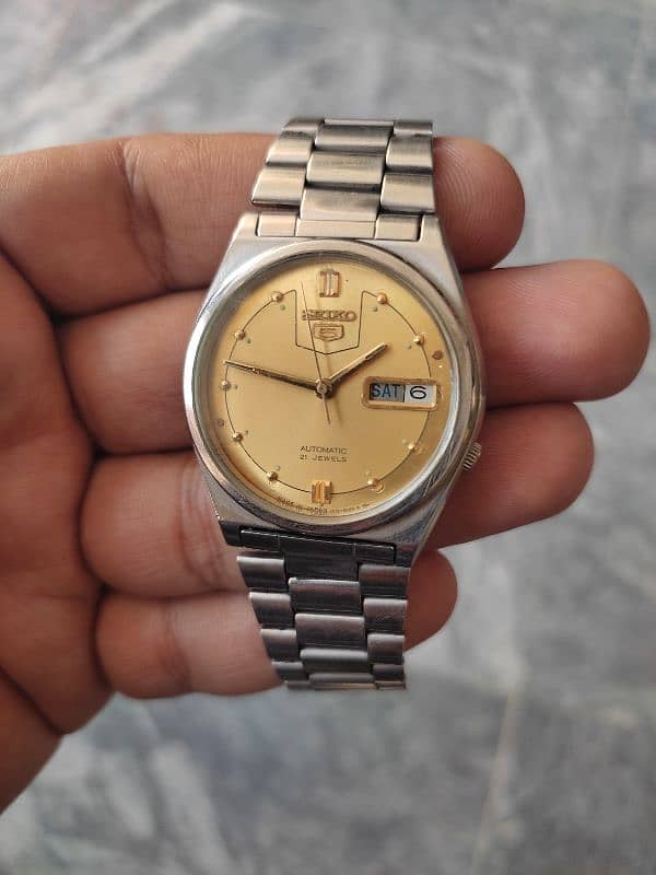 original Seiko 5 automatic in perfect working condition 8