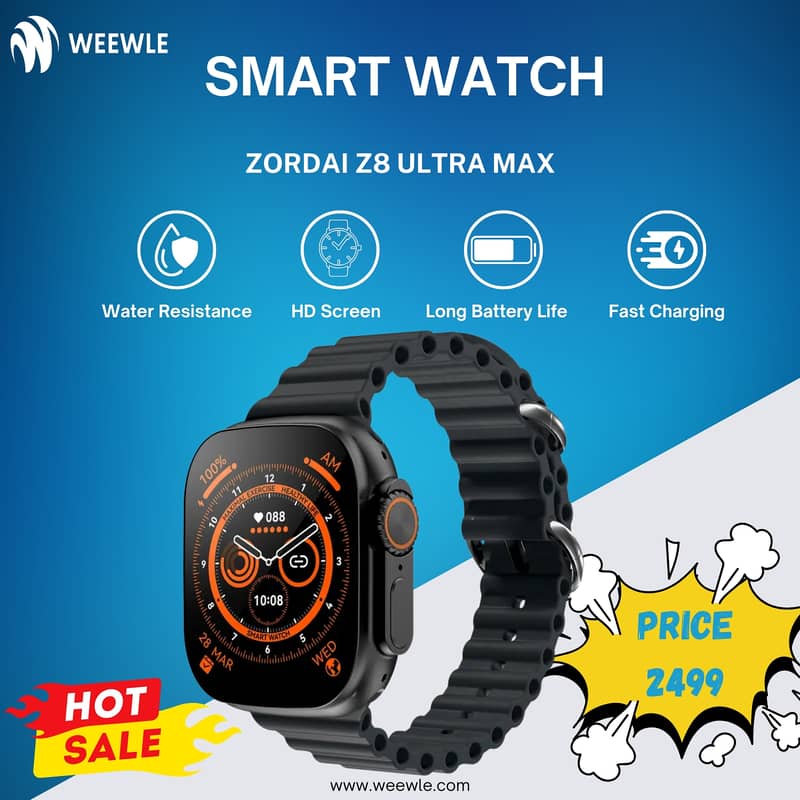 ORIGINAL Zordai Z8 Ultra Max 49MM Smart Watch (LIMITED TIME OFFER) 0