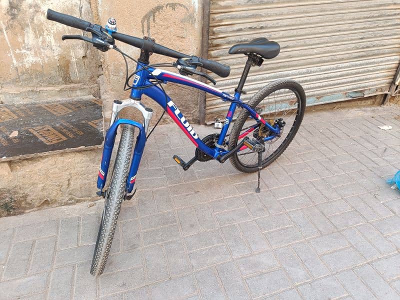 Fluid Bicycle imported aluminum frame 0