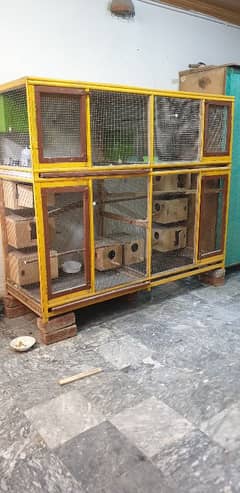 Wooden Cage 6×5×2 Feet