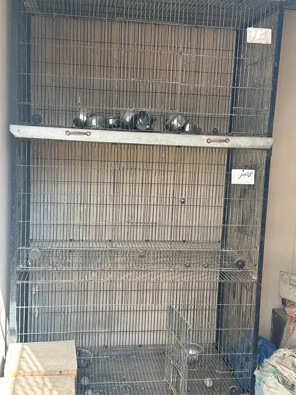 trolly 2 x 2 x 3 Heavy tray 1