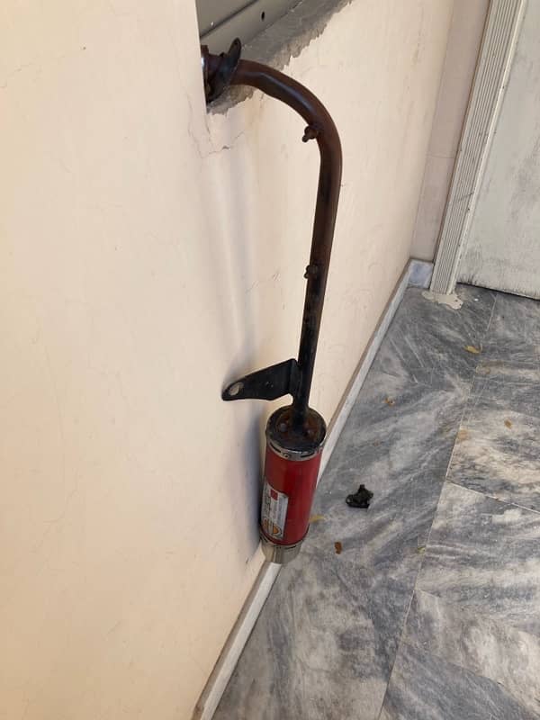 Cd 70 exhaust , silence with bend pipe 1