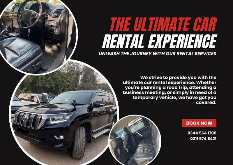 Coaster|Open jeep|2 seater copen|Pardo|Landcruiser v8|Brv for rent 9