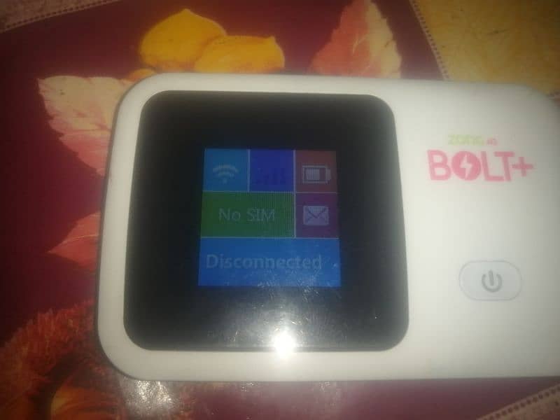 zong bolt 4G device available for sell all sims working 2