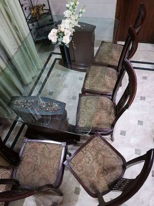 dining table with 6 chairs 2
