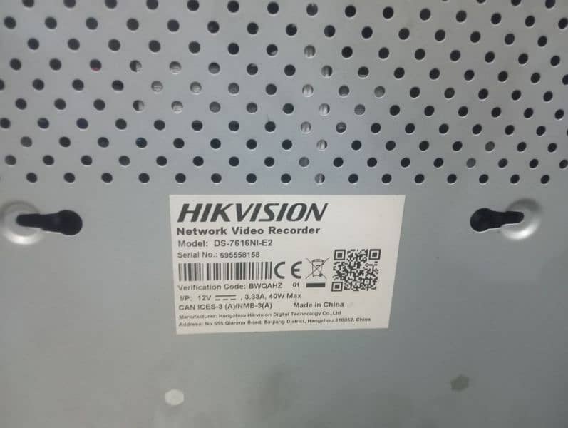 Original Hikvision NVR 16 Channel 3