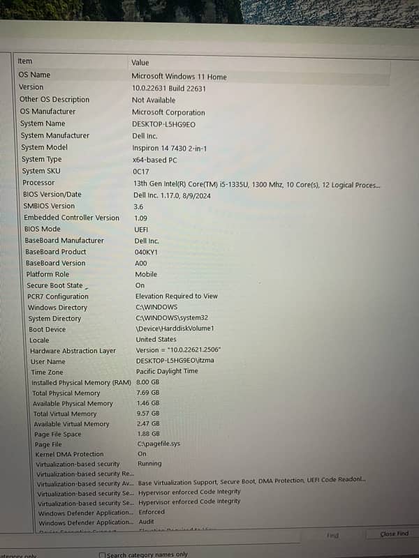 Dell inspiron core i5 13th gen touch 5