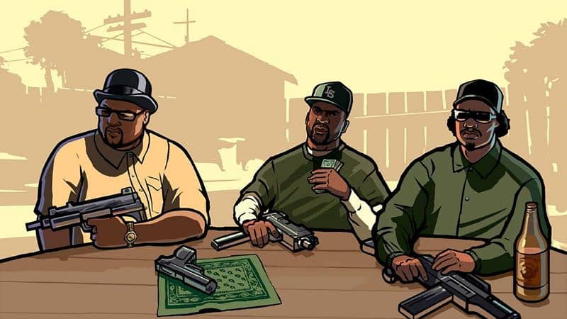 GTA. Sanandreas mobile 1