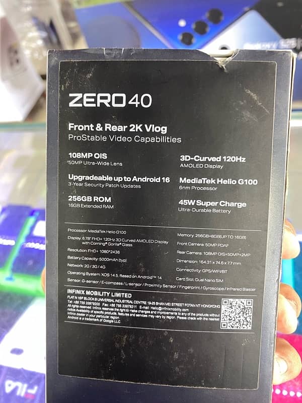 Infinix Zero 40 4