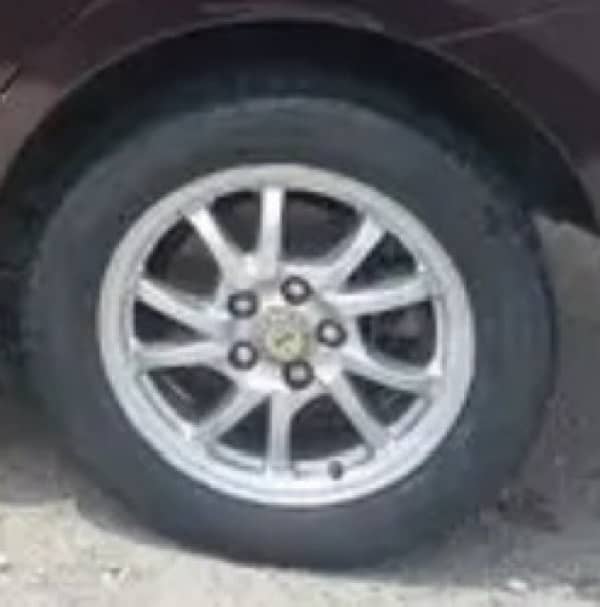 Japan rims and tyres 16 inch 4