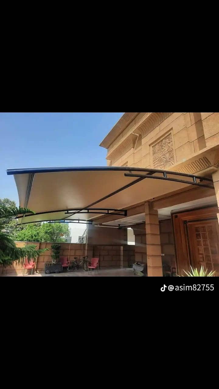 Car parking shade | sheds for sale | Fiber Shades | Tensile Shades 2