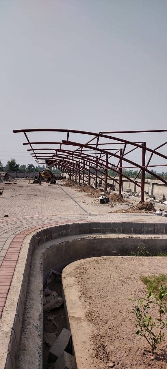 Car parking shade | sheds for sale | Fiber Shades | Tensile Shades 6
