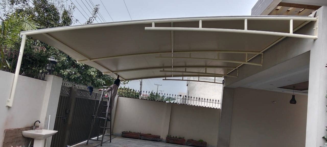 Car parking shade | sheds for sale | Fiber Shades | Tensile Shades 9